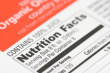 nutrition facts labeling